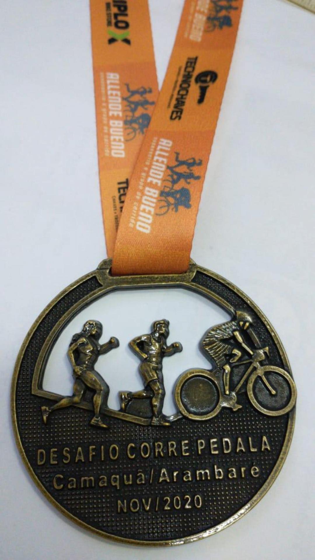 Medalha Corre Pedala Allende Bueno